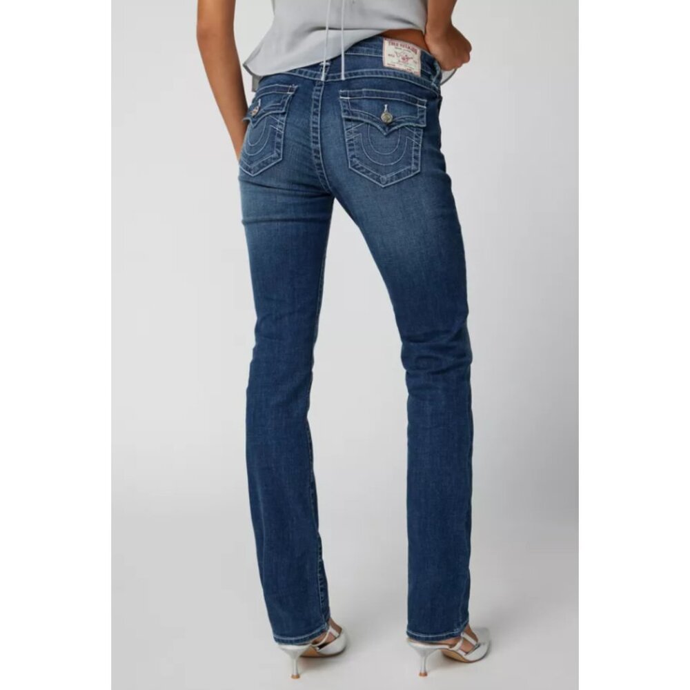 True Religion Billy‎ Straight Jeans Womens Size 30 EUC Made in USA